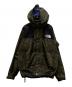 THE NORTH FACE（ザ ノース フェイス）の古着「マウンテン レインテックス ジャケット」｜カーキ×ブラック(ニュートープ)