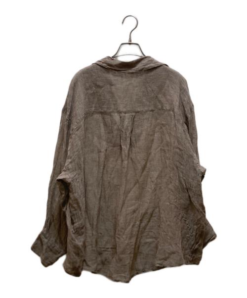 JOURNAL STANDARD（ジャーナルスタンダード）JOURNAL STANDARD (ジャーナルスタンダード) リネンメッシュシャツ ベージュ サイズ:FREE 未使用品の古着・服飾アイテム