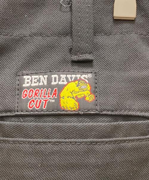 BEN DAVIS（ベンデイビス）BEN DAVIS (ベンデイビス) ゴリラカットパンツ ブラック サイズ:36の古着・服飾アイテム