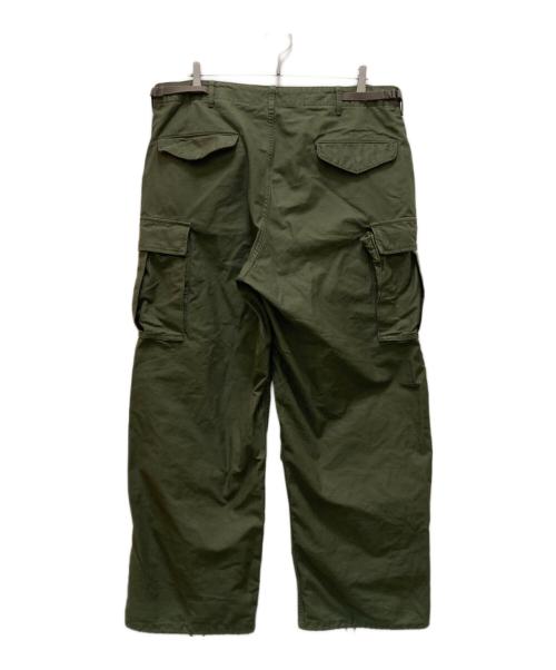 AVIREX（アヴィレックス）AVIREX (アヴィレックス) ナイロンコットン M-65 ファティーグパンツ グリーン サイズ:2XL-REGの古着・服飾アイテム