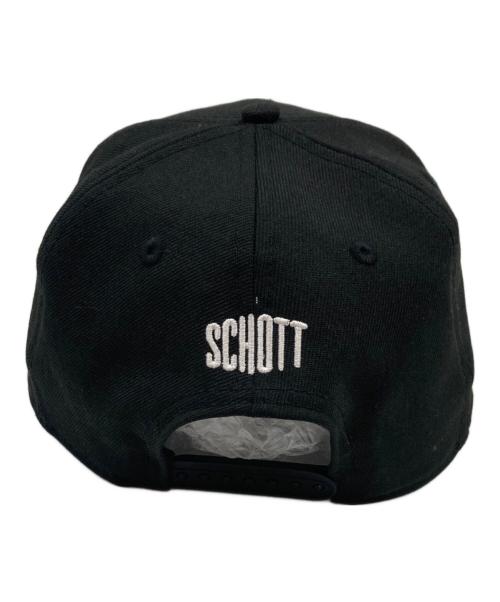 New Era（ニューエラ）New Era (ニューエラ) Schott (ショット) キャップ ブラック サイズ:freeの古着・服飾アイテム