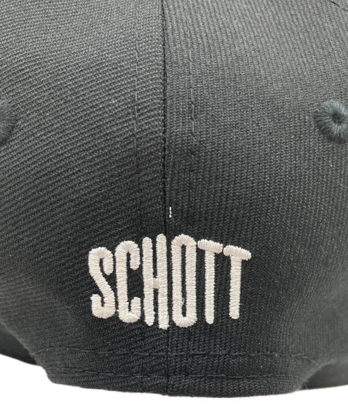 New Era（ニューエラ）New Era (ニューエラ) Schott (ショット) キャップ ブラック サイズ:freeの古着・服飾アイテム