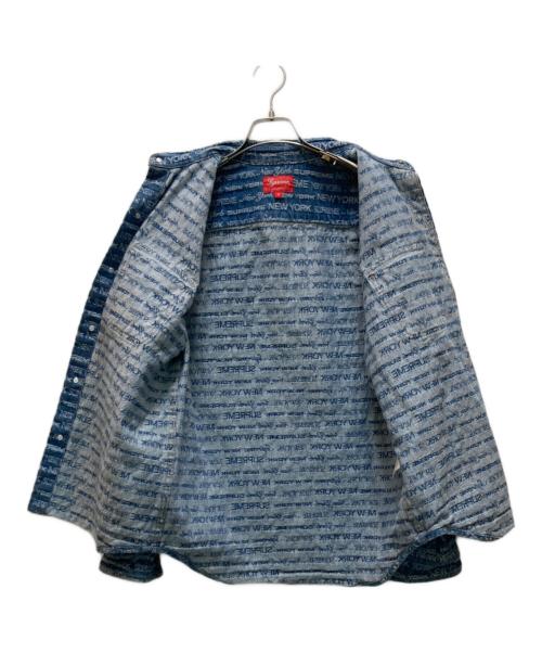 SUPREME（シュプリーム）Supreme (シュプリーム) マルチ タイプ ジャガード デニム シャツ 
