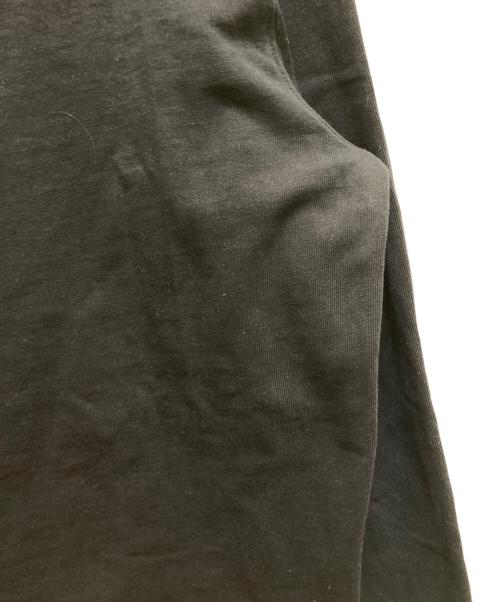 AMI Alexandre Mattiussi（アミアレクサンドルマテュッシ）AMI Alexandre Mattiussi (アミアレクサンドルマテュッシ) ハートロゴ刺繍長袖カットソー ブラック サイズ:Sの古着・服飾アイテム