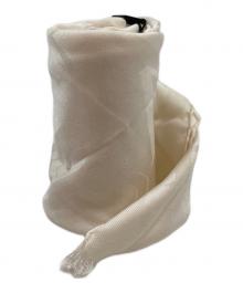 BVLGARI（ブルガリ）の古着「ロゴマニア ストール」｜ベージュ