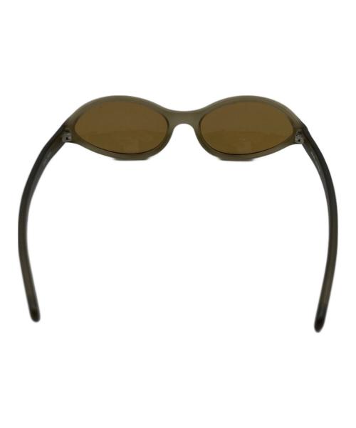 PRADA（プラダ）PRADA (プラダ) オーバルサングラス ベージュの古着・服飾アイテム