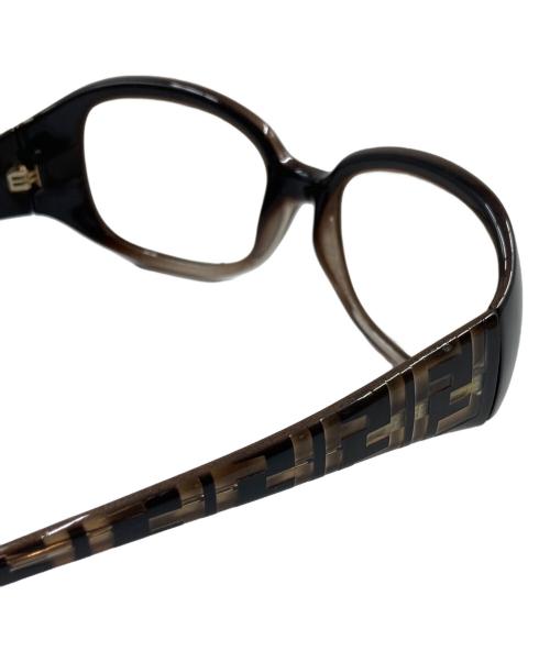 FENDI（フェンディ）FENDI (フェンディ) ズッカ柄 コールドインサート サングラス ブラウン サイズ:SIZE 58□17 130の古着・服飾アイテム