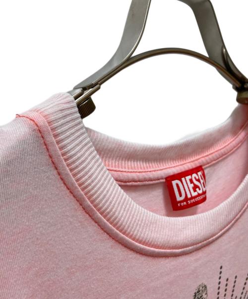 DIESEL（ディーゼル）DIESEL (ディーゼル) T-boxt-t18 ピンク サイズ:Lの古着・服飾アイテム
