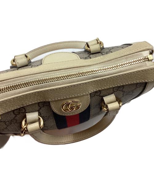 GUCCI（グッチ）GUCCI (グッチ) オフディアスモールトートバッグ ベージュの古着・服飾アイテム