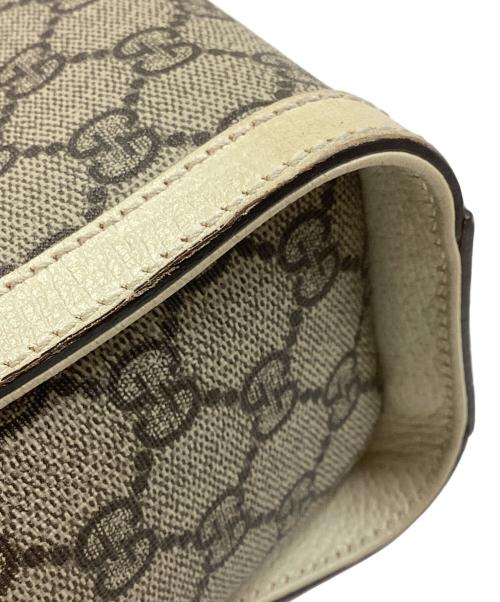 GUCCI（グッチ）GUCCI (グッチ) オフディアスモールトートバッグ ベージュの古着・服飾アイテム