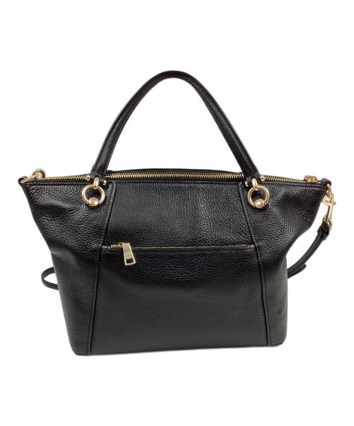 COACH（コーチ）COACH (コーチ) ケイシー サッチェル 2WAYショルダーバッグ ブラックの古着・服飾アイテム