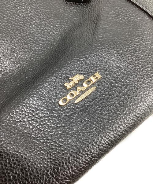 COACH（コーチ）COACH (コーチ) ケイシー サッチェル 2WAYショルダーバッグ ブラックの古着・服飾アイテム
