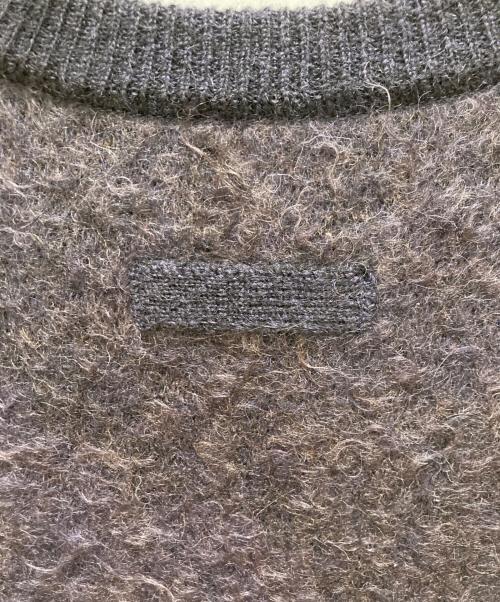 ssstein（シュタイン）ssstein (シュタイン) GRADATION MOHAIR KNIT LS ネイビー サイズ:sの古着・服飾アイテム