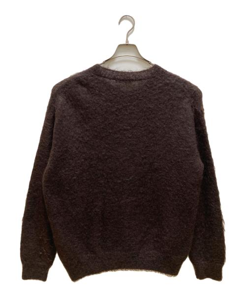 AURALEE（オーラリー）AURALEE (オーラリー) BRUSHED SUPER KID MOHAIR KNIT P/O ブラウン サイズ:３の古着・服飾アイテム