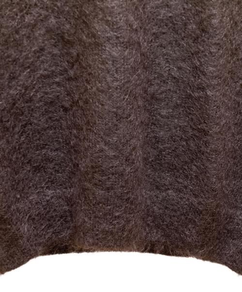 AURALEE（オーラリー）AURALEE (オーラリー) BRUSHED SUPER KID MOHAIR KNIT P/O ブラウン サイズ:３の古着・服飾アイテム