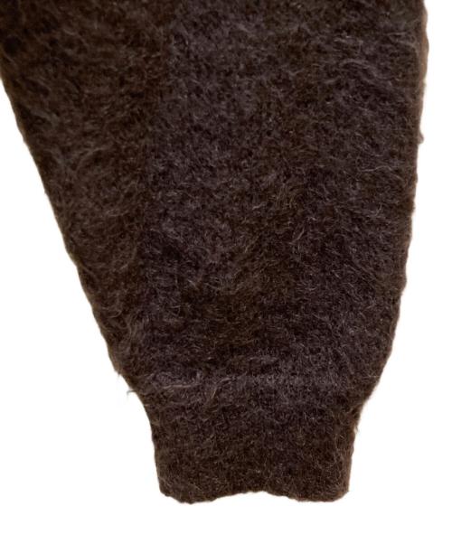 AURALEE（オーラリー）AURALEE (オーラリー) BRUSHED SUPER KID MOHAIR KNIT P/O ブラウン サイズ:３の古着・服飾アイテム