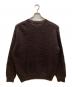 AURALEE (オーラリー) BRUSHED SUPER KID MOHAIR KNIT P/O ブラウン サイズ:３：25000円