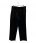 MARKAWARE（マーカウェア）の古着「DOUBLE PLEATED EASY TROUSERS」｜ブラック