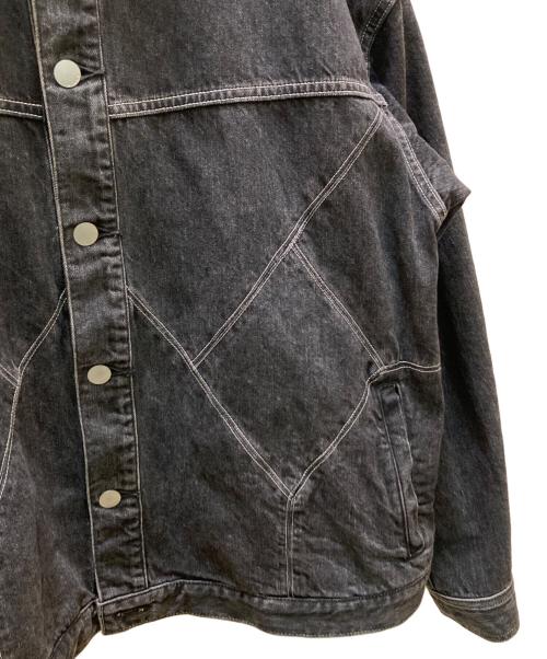jieda（ジエダ）jieda (ジエダ) PANEL DENIM JACKET ブラック サイズ:1の古着・服飾アイテム