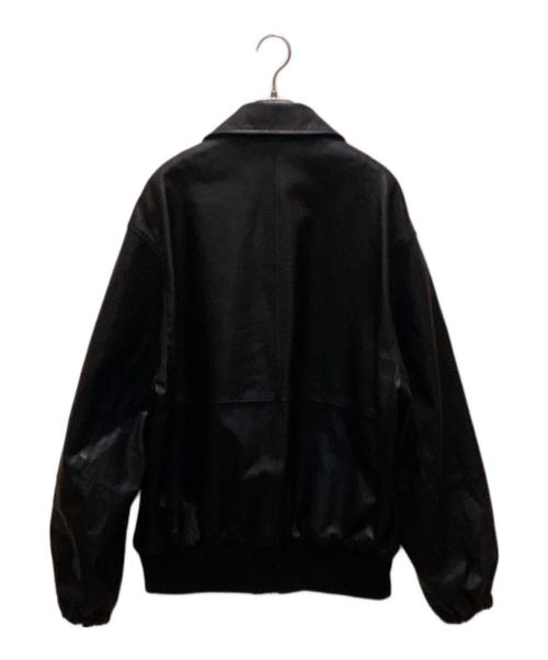 ssstein（シュタイン）ssstein (シュタイン) Leather Zip Short Jacket ブラック サイズ:Sの古着・服飾アイテム