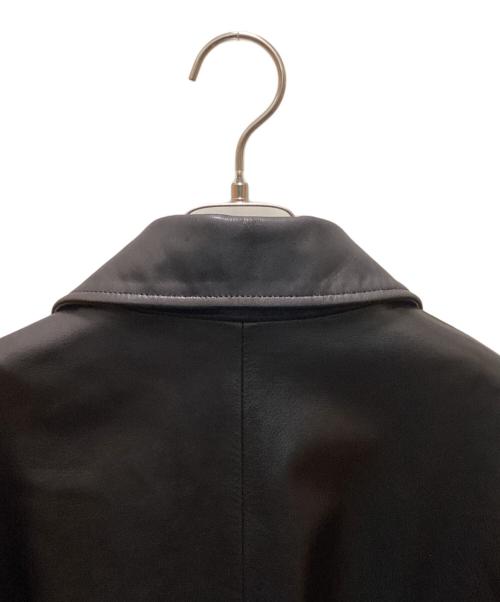 ssstein（シュタイン）ssstein (シュタイン) Leather Zip Short Jacket ブラック サイズ:Sの古着・服飾アイテム