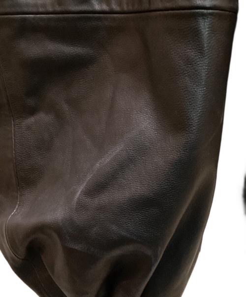 ssstein（シュタイン）ssstein (シュタイン) Leather Zip Short Jacket ブラック サイズ:Sの古着・服飾アイテム