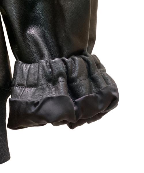 ssstein（シュタイン）ssstein (シュタイン) Leather Zip Short Jacket ブラック サイズ:Sの古着・服飾アイテム