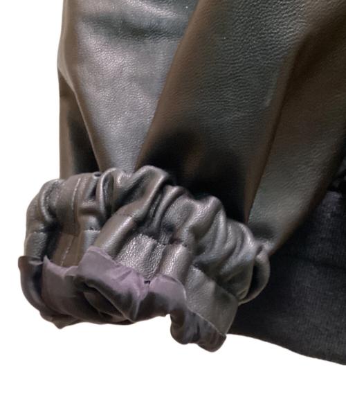 ssstein（シュタイン）ssstein (シュタイン) Leather Zip Short Jacket ブラック サイズ:Sの古着・服飾アイテム