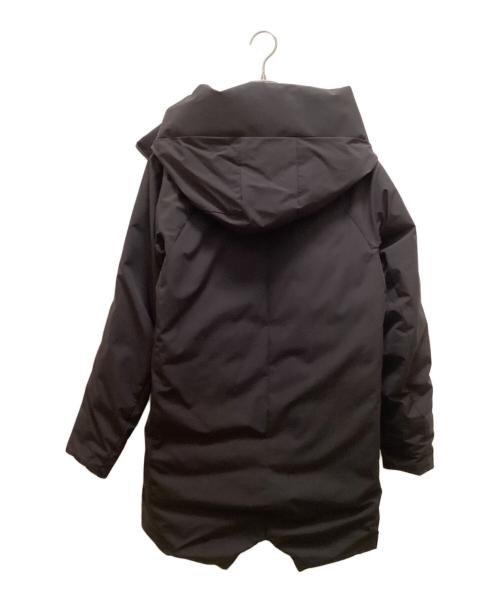 ATTACHMENT（アタッチメント）ATTACHMENT (アタッチメント) 3レイヤーライトタフタ フーデッドダウンコート ブラック サイズ:1の古着・服飾アイテム