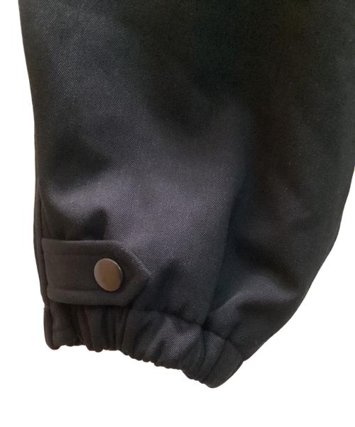 AURALEE（オーラリー）AURALEE (オーラリー) LIGHT WOOL MAX GABARDINE HAMBRAY PADDED FIGHT BLOUSON ブラック サイズ:3の古着・服飾アイテム