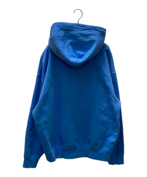 NIKE（ナイキ）NIKE (ナイキ) ソロ スウッシュ フリース プルオーバーフーディ ブルー サイズ:XXLの古着・服飾アイテム