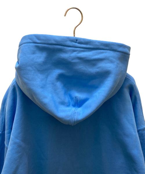 NIKE（ナイキ）NIKE (ナイキ) ソロ スウッシュ フリース プルオーバーフーディ ブルー サイズ:XXLの古着・服飾アイテム