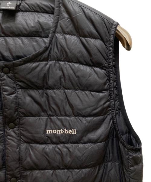 mont-bell（モンベル）mont-bell (モンベル) ダウンベスト ブラック サイズ:Mの古着・服飾アイテム