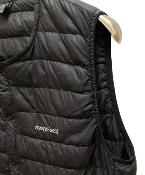 mont-bell（モンベル）mont-bell (モンベル) ダウンベスト ブラック サイズ:Mの古着・服飾アイテム