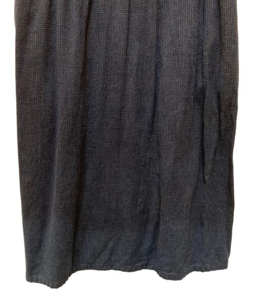 石見銀山 群言堂（イワミギンザングンゲンドウ）石見銀山 群言堂 (イワミギンザングンゲンドウ) 半袖ブラウスワンピース インディゴ サイズ:不明の古着・服飾アイテム