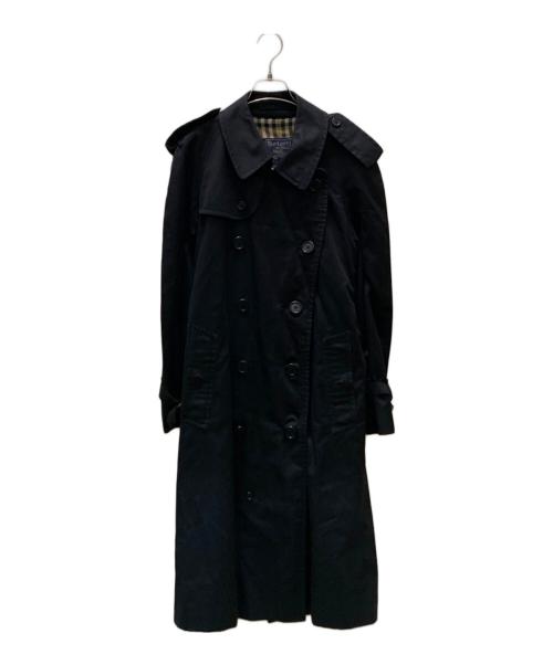 Burberry's（バーバリー）Burberry's (バーバリー) ヴィンテージ裏地ノバチェックトレンチコート ブラック サイズ:44の古着・服飾アイテム
