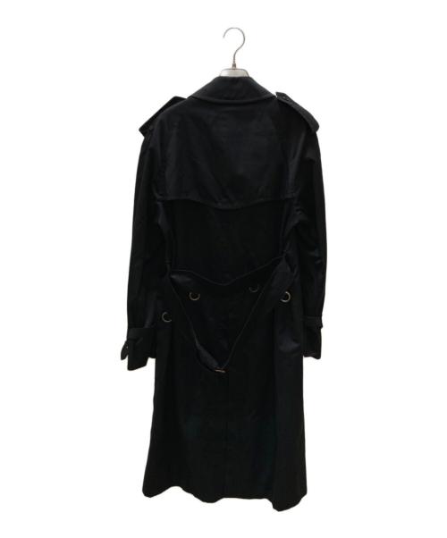 Burberry's（バーバリー）Burberry's (バーバリー) ヴィンテージ裏地ノバチェックトレンチコート ブラック サイズ:44の古着・服飾アイテム