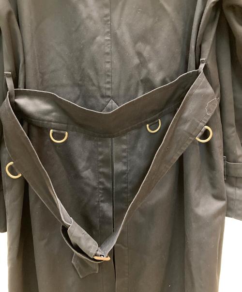 Burberry's（バーバリー）Burberry's (バーバリー) ヴィンテージ裏地ノバチェックトレンチコート ブラック サイズ:44の古着・服飾アイテム