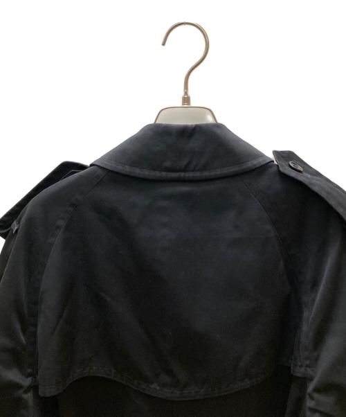 Burberry's（バーバリー）Burberry's (バーバリー) ヴィンテージ裏地ノバチェックトレンチコート ブラック サイズ:44の古着・服飾アイテム
