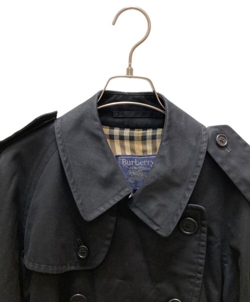 Burberry's（バーバリー）Burberry's (バーバリー) ヴィンテージ裏地ノバチェックトレンチコート ブラック サイズ:44の古着・服飾アイテム