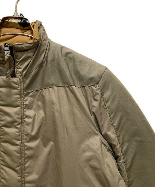 DUTCH MILITARY（ダッチ ミリタリー）Dutch military (ダッチ ミリタリー) リバーシブルダウンジャケット イエロー×カーキ サイズ:sの古着・服飾アイテム