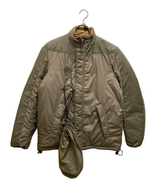 DUTCH MILITARY（ダッチ ミリタリー）Dutch military (ダッチ ミリタリー) リバーシブルダウンジャケット イエロー×カーキ サイズ:sの古着・服飾アイテム