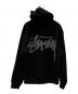 stussy (ステューシー) ストックロゴプルオーバーパーカー ブラック サイズ:S：17000円