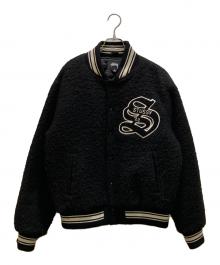 stussy（ステューシー）の古着「ウールジャーシティージャケット」｜ブラック