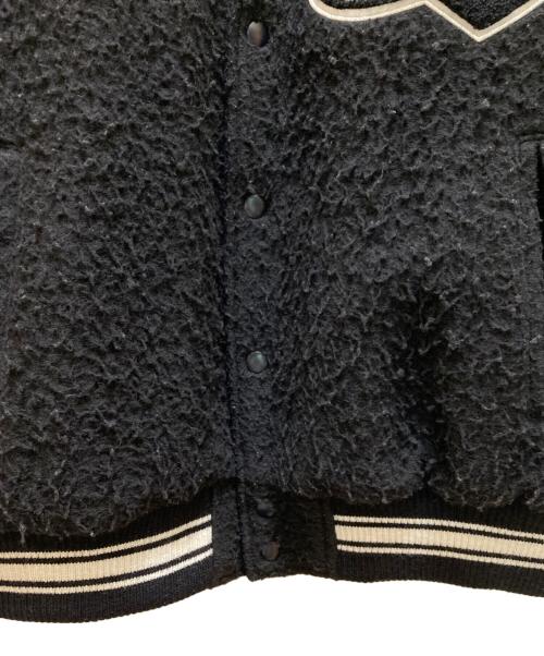 stussy（ステューシー）stussy (ステューシー) ウールジャーシティージャケット ブラック サイズ:Mの古着・服飾アイテム