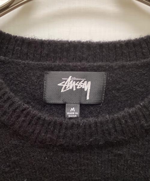 stussy（ステューシー）stussy (ステューシー) ゴシックセーター ブラック サイズ:Ｍの古着・服飾アイテム