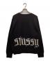stussy (ステューシー) ゴシックセーター ブラック サイズ:Ｍ：8000円