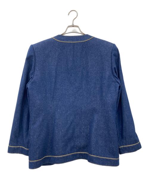 LEONARD（レオナール）LEONARD (レオナール) デニムテーラードジャケット ネイビー サイズ:13ARの古着・服飾アイテム