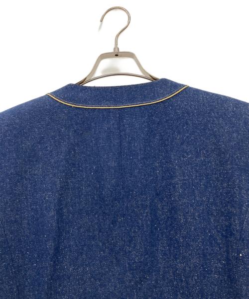 LEONARD（レオナール）LEONARD (レオナール) デニムテーラードジャケット ネイビー サイズ:13ARの古着・服飾アイテム
