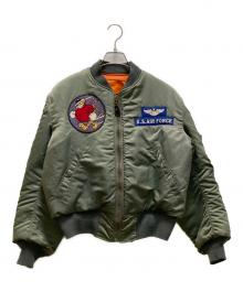 BUZZ RICKSON'S（バズリクソンズ）の古着「1962年MODEL  MA-1ジャケット」｜SAGE GREEN